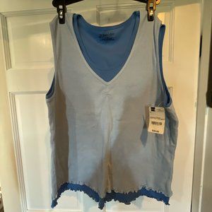 St John's Bay NEW w/Tags Blue Tank Tops